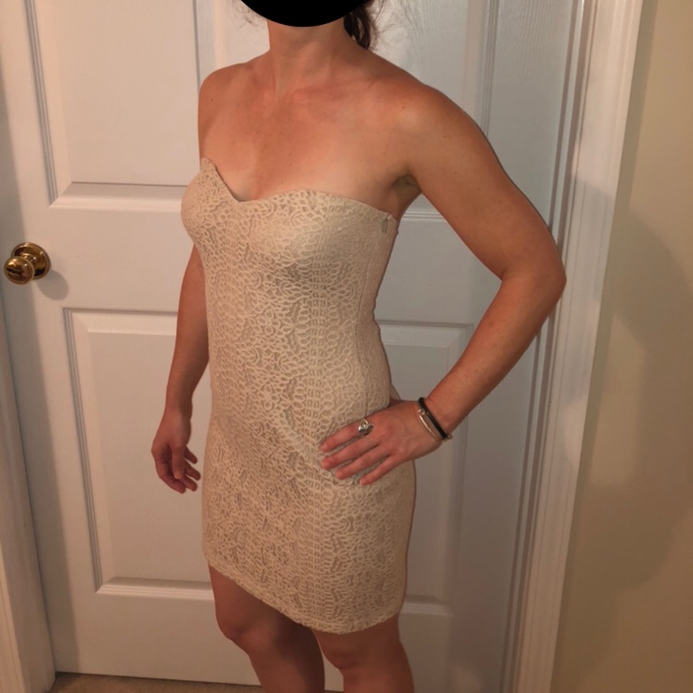 Petite Strapless Dress